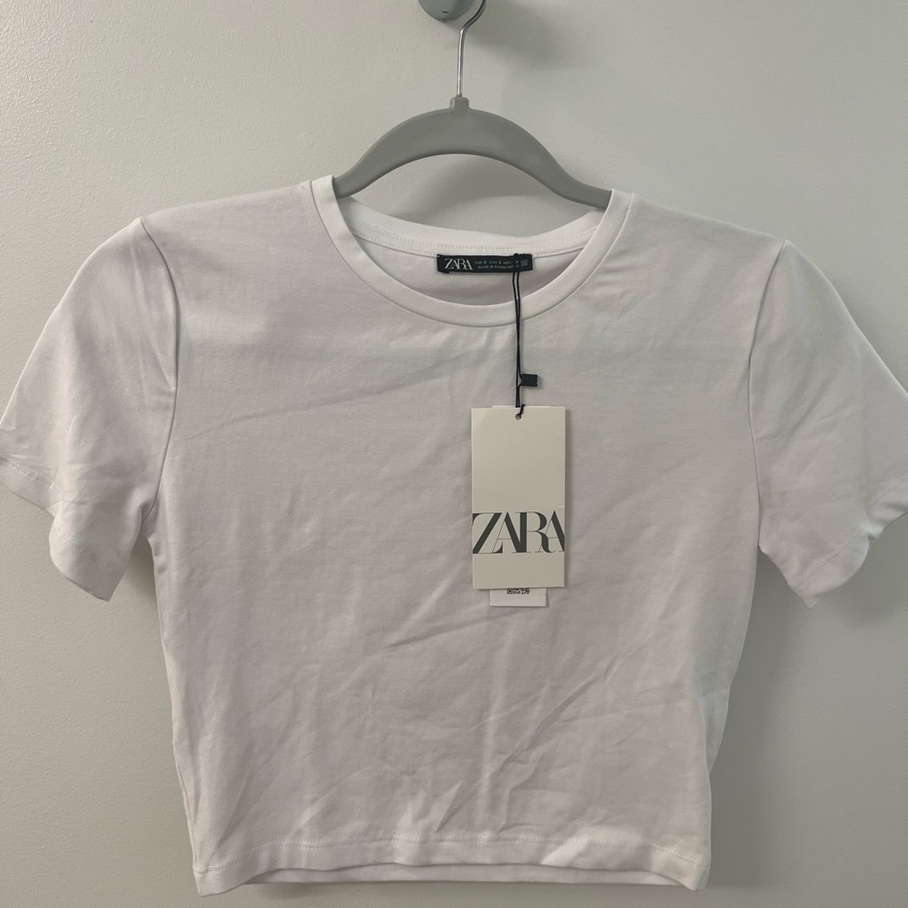 White Crop Top